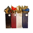 BG-31-1 Single Bottle Gift Bags-Black, Burgundy, White and Navy with Foil Dots 