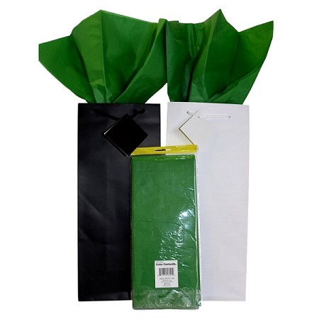 Forest Green-Tissue Paper 10 Sheets/Pack 