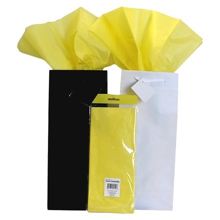 Bright Yellow-Tissue Paper 10 Sheets/Pack 